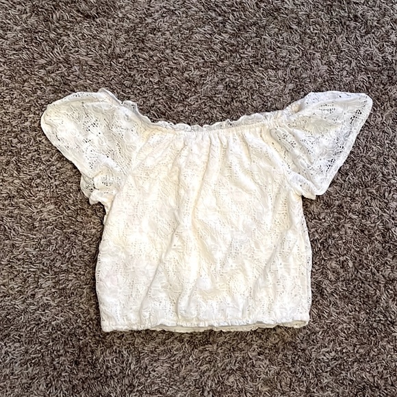 off-white shirt, size small - Picture 2 of 3